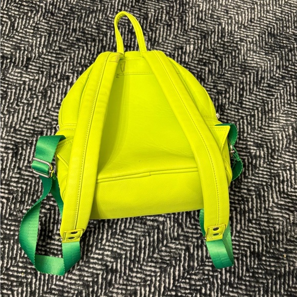 SOLD!- Loungefly Sanrio Frog Backpack - Lime and Red - Picture 3 of 6